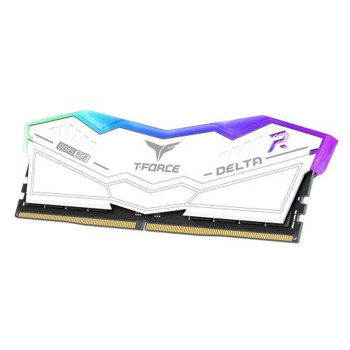 [TEAM 十銓]《T-Force Delta RGB 16G*2 DDR5 6000》白 CL30