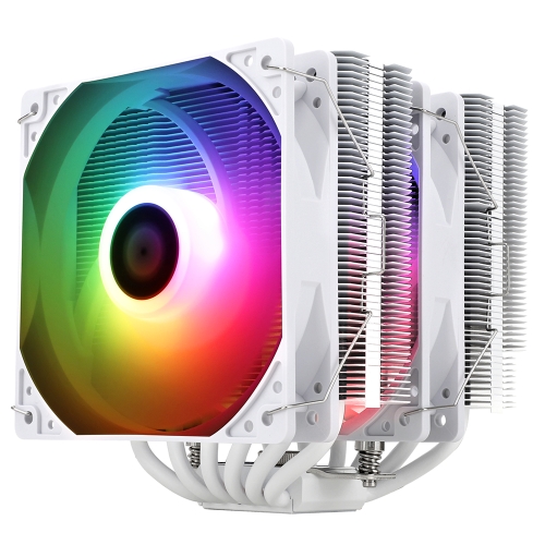 [Thermalright利民]《Peerless Assassin 120 SE ARGB 全白》6導管/12cm風扇*2/雙塔雙扇/高155mm