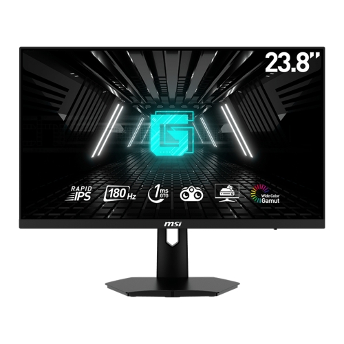 [MSI 微星]《G244F-E2》Rapid IPS/1ms/180Hz/DP/HDMI/Adaptive-Sync/黑平衡/無喇叭/三年保