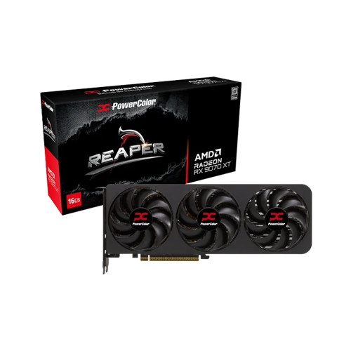 [PowerColor 撼訊]《遊蕩者 Reaper RX9070XT 16G-A》29cm/三風扇/保三年