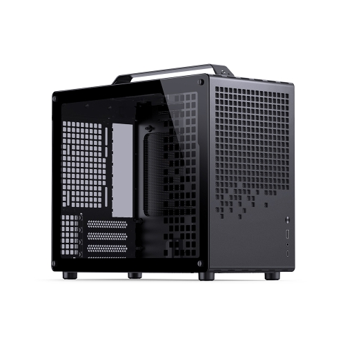 [JONSBO 喬思伯]《Z20 黑》M-ATX/顯卡36.3/U高16.3/玻璃側板【建議SFX】