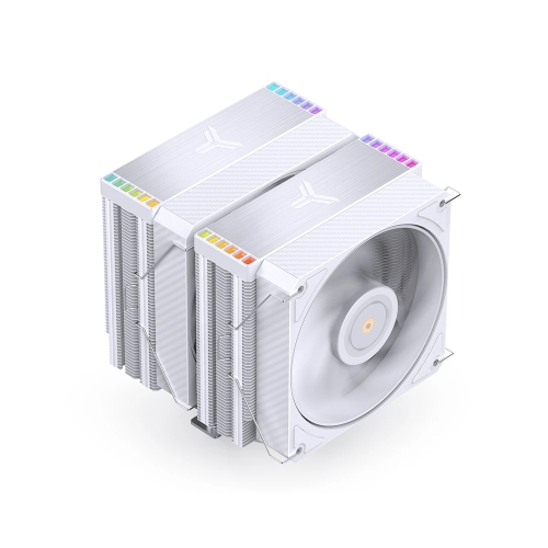 [Jonsbo 喬思伯]《HX6280 白》6導管/雙塔雙扇/12+13公分風扇/鋁合金拉絲上蓋/TDP280W/3年保