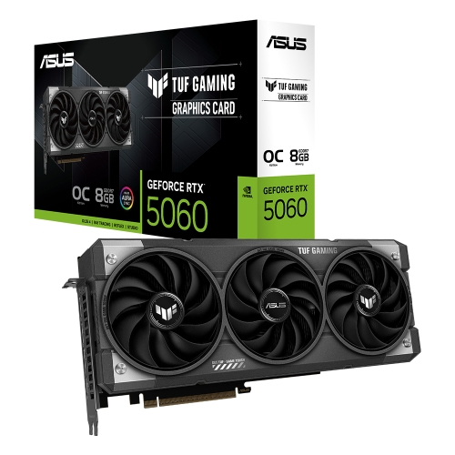 [ASUS 華碩]《TUF-RTX5060-O8G-GAMING》2677MHz/30cm/三風扇/註冊五年保