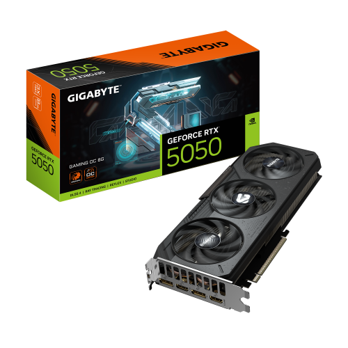[GIGABYTE 技嘉]《RTX5050 GAMING OC 8GD》N5050-GAMING-OC-8GD /28cm/註五年