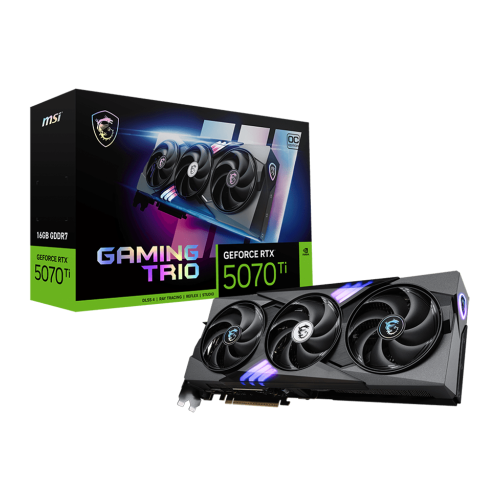 [MSI 微星]《RTX5070TI-16G-GAMING-TRIO-OC》2572MHz/34cm/三風扇/註五年