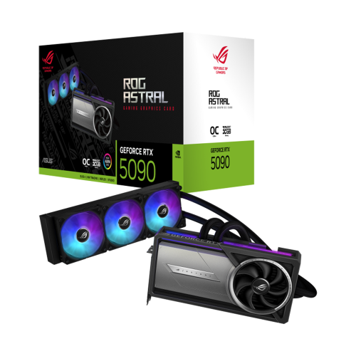 [ASUS 華碩]《ROG-ASTRAL-LC-RTX5090-O32G-GAMING》水冷/2610MHz/29cm/註五年
