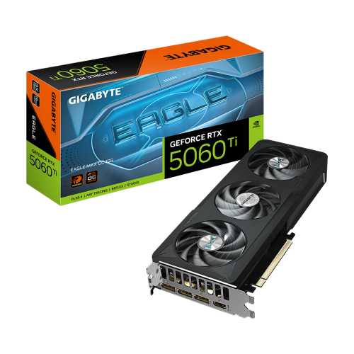 [GIGABYTE 技嘉]《N5060TI-EAGLE-MAX-OC-16GD》2617MHz/28cm/雙風扇/註冊四年保