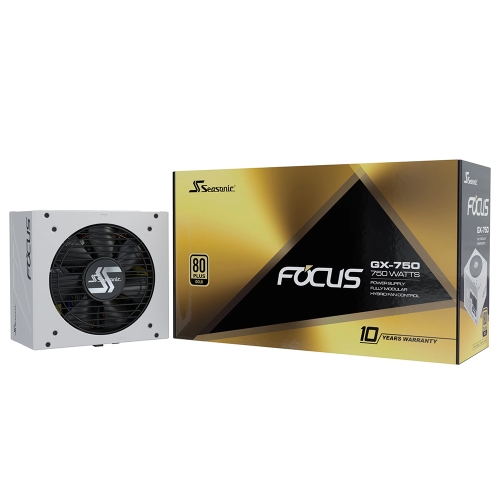 [SeaSonic海韻]《FOCUS GX-750 白》雙8/金牌/全模組/10年保 (SSR-750FX)