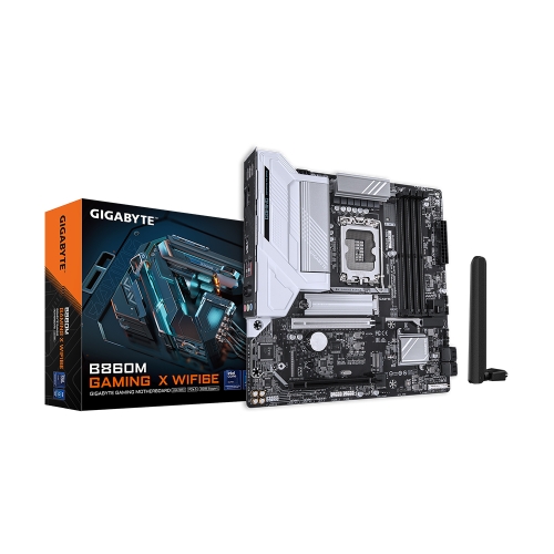 [GIGABYTE 技嘉]《B860M-GAMING-X-WIFI6E》M-ATX/Realtek2.5G+無線/註四年