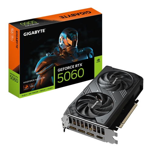 [GIGABYTE 技嘉]《N5060-WF2-MAX-OC-8GD》2512MHz/20cm/雙風扇/註冊四年保