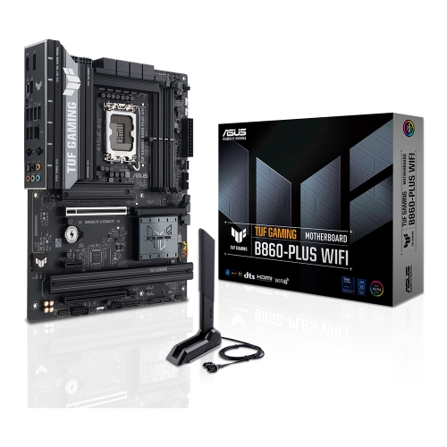 [ASUS華碩]《TUF GAMING B860-PLUS WIFI》ATX/Realtek2.5Gb+Wi-Fi 7/註五年