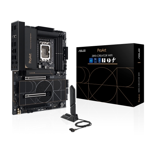 [ASUS 華碩]《PROART Z890-CREATOR WIFI》ATX/Marvell10G+Intel 2.5G+Wi-Fi 7/註五年