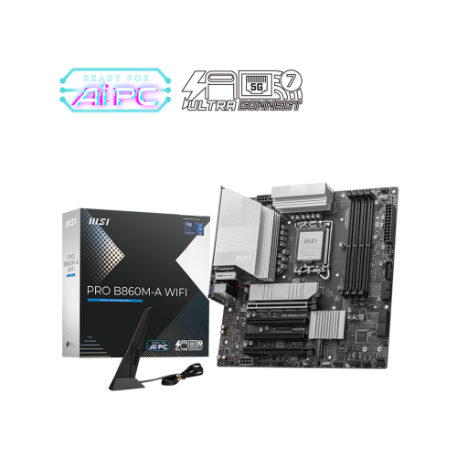 [MSI 微星]《PRO B860M-A WIFI》M-ATX/LAN5G+Wi-Fi 7/註五年