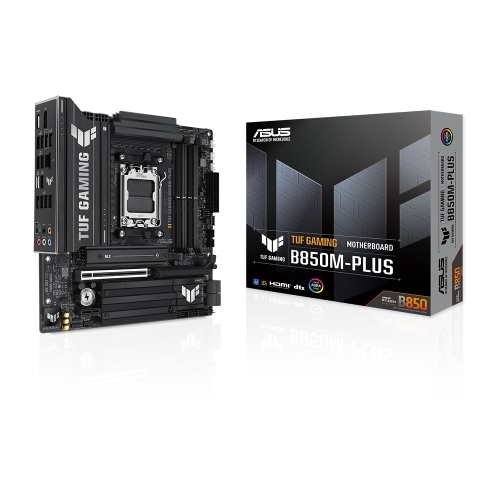 [ASUS華碩]《TUF-GAMING-B850M-PLUS》M-ATX/Realtek2.5G/註冊五年