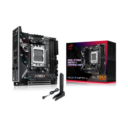 [ASUS華碩]《STRIX-B850-I-GAMING-WIFI》Mini-ITX/Intel 2.5G+Wi-Fi 7/註五年