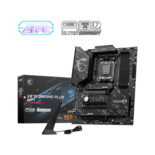 [MSI 微星]《X870-GAMING-PLUS-WIFI》ATX/Realtek 5G+Wi-Fi 7/註五年