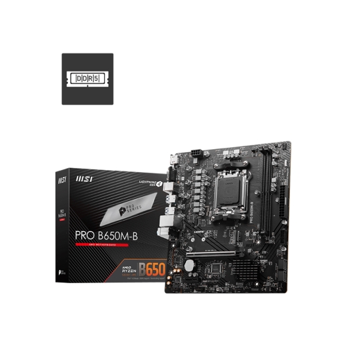 [MSI 微星]《PRO-B650M-B》M-ATX/Realtek 2.5G/註四年