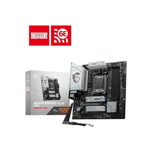 [MSI 微星]《B650M-GAMING-PLUS-WIFI》M-ATX/Realtek 2.5G+無線/註五年