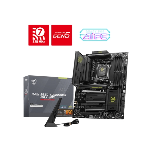 [MSI 微星]《MAG-B850 TOMAHWK MAX WIFI》ATX/Realtek5G+Wi-Fi 7/註五年