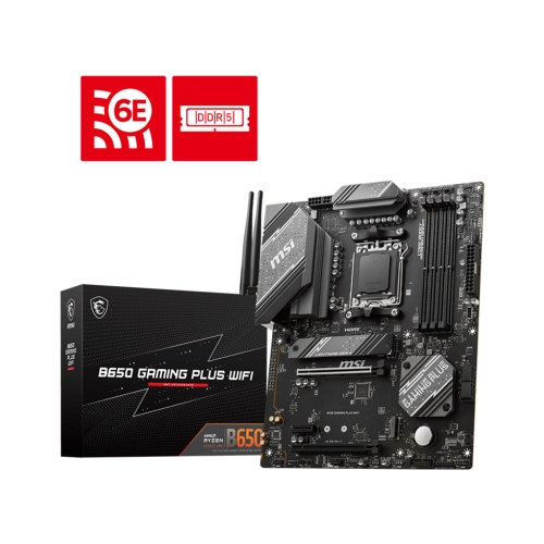 [MSI 微星]《B650-GAMING-PLUS-WIFI》ATX/Realtek2.5G+AMD 無線/註五年