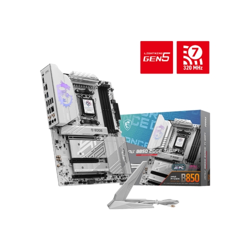 [MSI 微星]《MPG B850 EDGE TI WIFI》雪白版/ATX/LAN5G+Wi-Fi 7/註五年