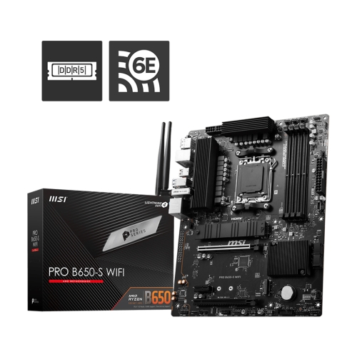 [MSI 微星]《PRO-B650-S-WIFI》ATX/LAN2.5G+AMD 無線/註五年