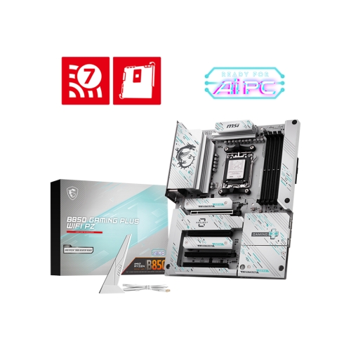 [MSI 微星]《B850-GAMING-PLUS-WIFI-PZ》白/ATX/LAN5G+Wi-Fi 7/註五年