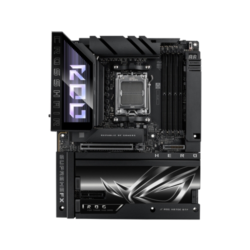 [ASUS華碩]《ROG-CROSSHAIR-X870E-HERO-BTF》支援背插/ATX/LAN 5G+Intel 2.5G+Wi-Fi 7