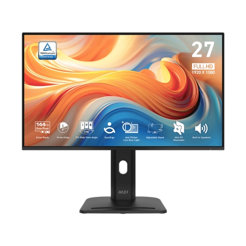 [MSI 微星]《PRO MP275PG E14》IPS/1ms/144Hz/HDR READY/EyesErgo護眼/防閃爍/低藍光/有喇叭/可升降旋轉/HDMI/DP/VGA/三年保