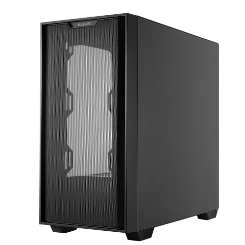 [ASUS華碩]《A21 Case 黑》M-ATX/顯卡長38/CPU高16.5/玻璃透側
