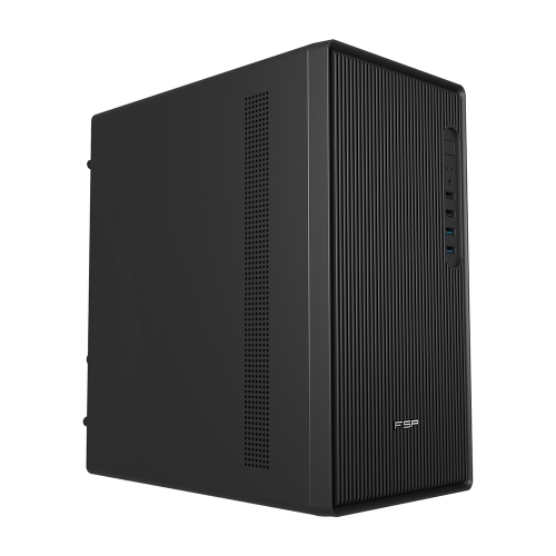 [FSP全漢]《S120 黑》M-ATX/柵欄面板/內附1風扇/顯卡長25.5cm