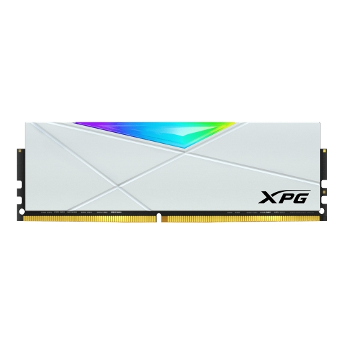 [ADATA 威剛]《XPG D50 RGB 16G*2 3200白》CL16 (AX4U3200716G16A-DW50)