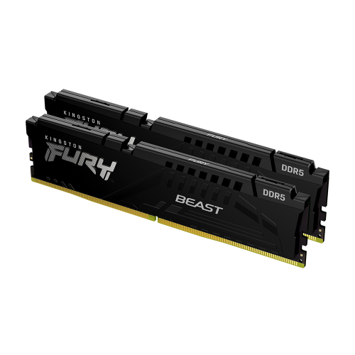 [Kingston 金士頓]《FURY Beast 32G DDR5 5600 黑》CL36(KF556C36BBE-32) 每人限購二條
