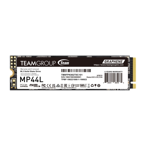 [TEAM 十銓]《MP44L 1TB PCIe Gen4 M.2》讀5000M/寫4500M/五年保(TM8FPK001T0C101)