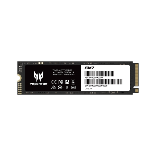 [ACER 宏碁]《Predator GM7 1TB PCIe Gen4 M.2》TLC/讀:7200/寫:6300/5年保