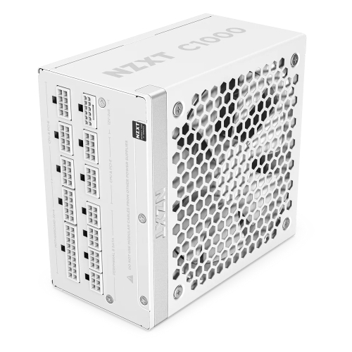 [NZXT 恩傑]《C1000 1000W 白》ATX3.1/雙8/金牌/全模組/PCIe 5.1/全日系/10+2年保內換新
