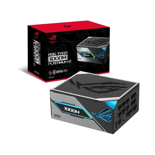 [ASUS華碩]《ROG THOR III 1000W》雙8/白金/全模組/OLED監控/ATX3.1(PCIe 5.1)/10年保