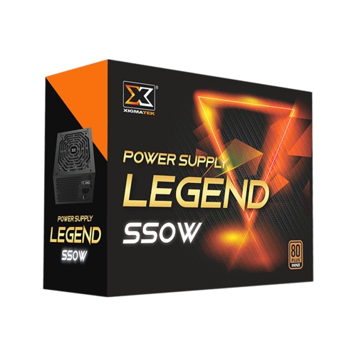 [Xigmatek 富鈞]《LEGEND-550W》銅牌/靜音風扇/5年保