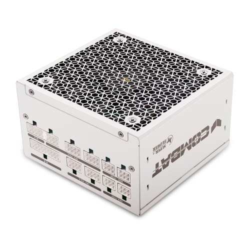 [SuperFlower振華]《COMBAT FG 650W 白》雙8/金牌/全模/ATX3.1(PCIe 5.0)/全日系/10年保(SF-650C12FG-WH)