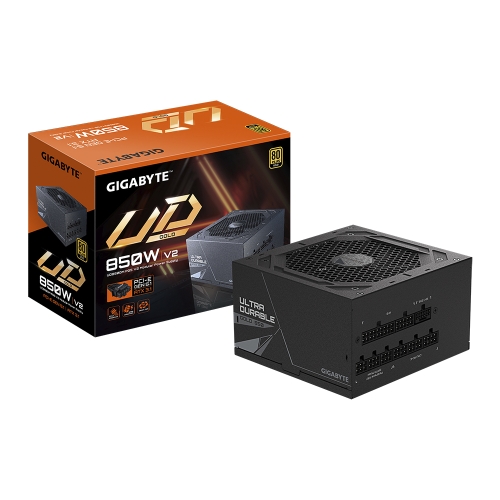 [GIGABYTE 技嘉]《UD850GM-PG5 V2 850W》雙8/金牌/ATX3.1/PCIe 5.1/HYB靜音風扇/全模組/全日系/十年保