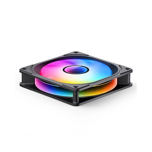 [Jonsbo 喬思伯]《FR606 5V ARGB 黑 反向》PWM/ARGB燈效/圓幅式無限鏡/1500 RPM/3年保