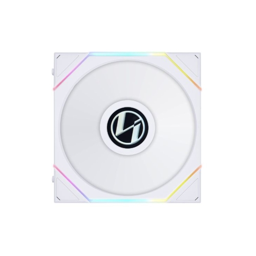 [Lian Li 聯力]《UNI FAN TL LCD 無線120 白》單顆裝/需搭配控制器/3年(12TLLCD1W1W)
