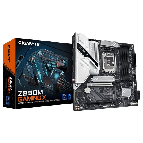 [GIGABYTE 技嘉]《Z890M GAMING X》M-ATX/LAN2.5Gb/註冊五年