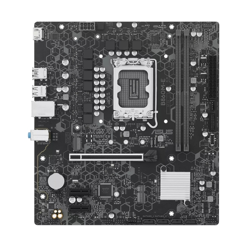 [ASUS華碩]《B860M-E-CSM》M-ATX/LAN2.5Gb/註四年/2DIMM